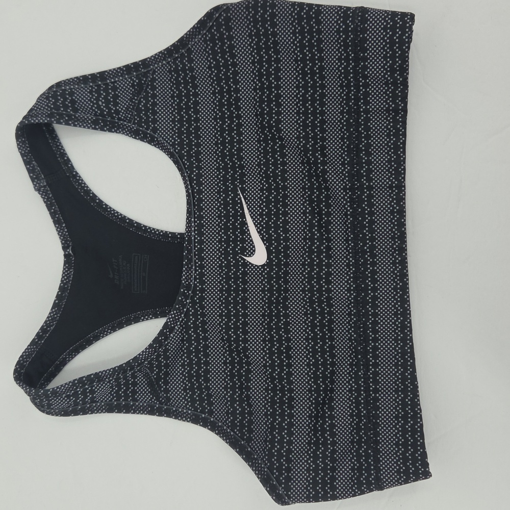 Nike Black and White Sports Bra
